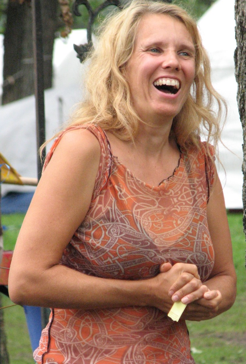 Cherie Sampson at morning meeting photo: jtouchette