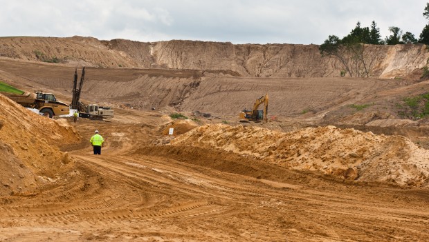 Frac Sand Minephoto: La Crosse Tribune