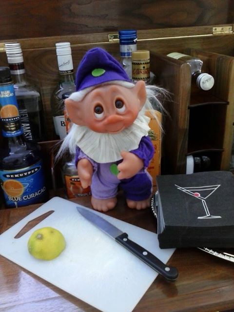 A roaming gnome sits among PNC's important reporting tools.