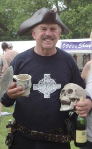 Ed Fitch before his workshop on the Magick of the Seven Seas.