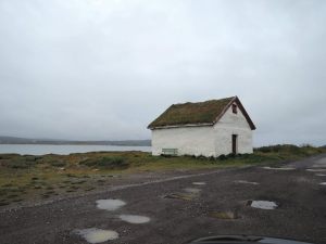 This will give you an idea of how bleak the treeless island is. — in Vardø, Norway.
